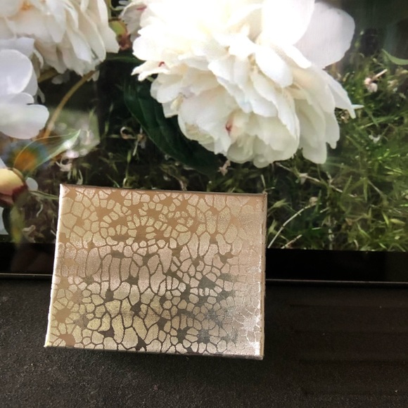 NWB Aquamarine 7mm Pierced Sterling Silver Earring - Picture 3 of 5